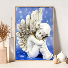5D DIY Diamond Painting Angel Embroidery Cross Stitch Kit 30x40cm