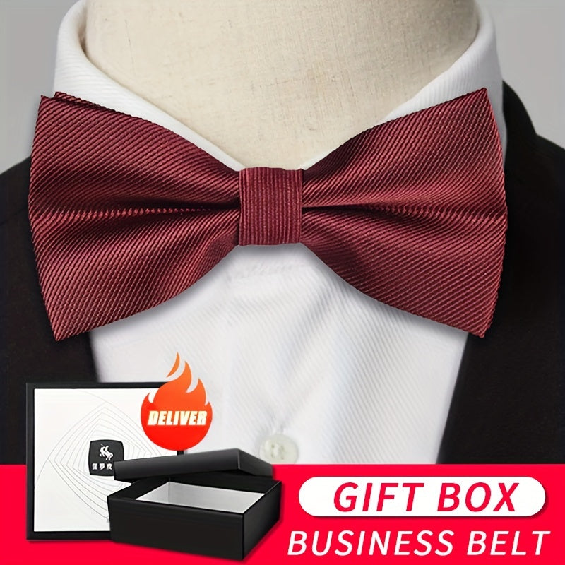 Men's Bow Tie Wedding Accessory for Bridegroom
