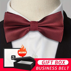 Men's Bow Tie Wedding Accessory for Bridegroom