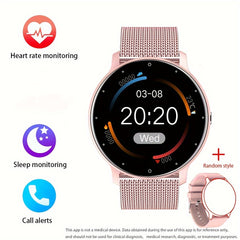 Waterproof Smart Watch Full Touch Screen Silicone Band