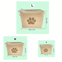 Fabric Organizing Basket Dog Storage Bin Bag Organizer Basket