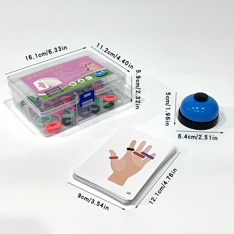 Colorful Finger Magic Light Up Educational Ring - Different Modes