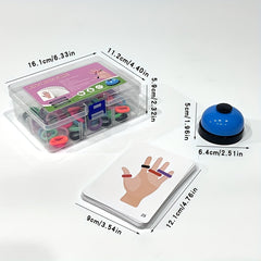 Colorful Finger Magic Light Up Educational Ring - Different Modes