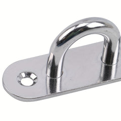 Heavy Duty Stainless Steel Pad Eye for Yoga Hammock Swing