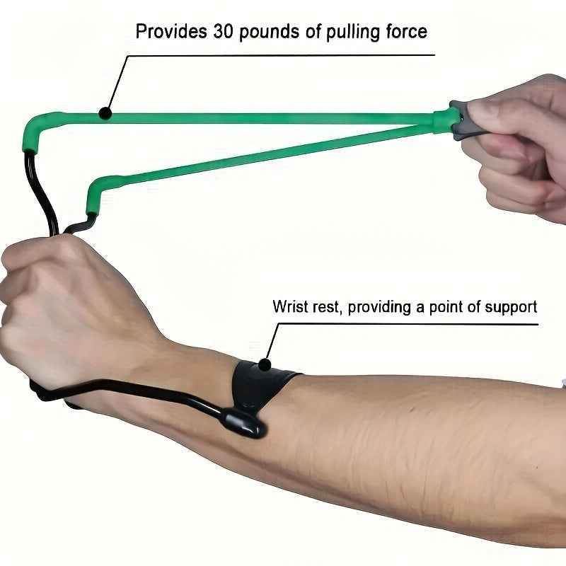 Professional Folding Slingshot with Wrist Support