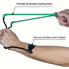 Professional Folding Slingshot with Wrist Support