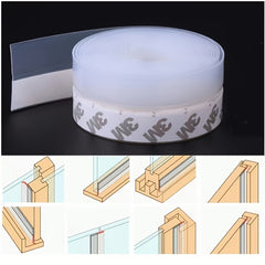 Transparent Seal Strip Door Weather Stripping Window Tape