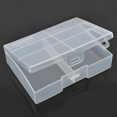 Compact PET Battery Organizer, Holds 24 AA AAA Batteries, Impact Resistant