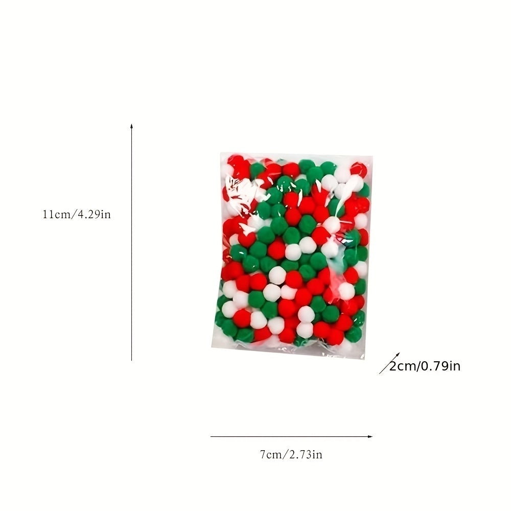 High Elastic Hair Ball DIY Supplies Mix Student Gift Christmas Decoration