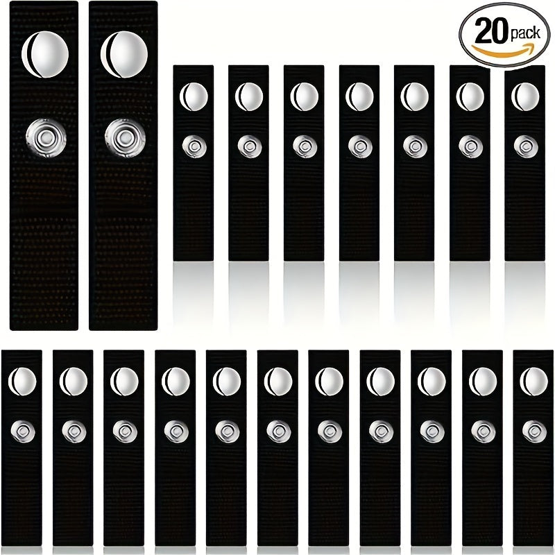 20pcs Boat Cover Snap Extender - Heavy Duty 2 54 Cm Extensions