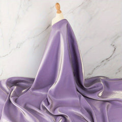 1pc Soft Glitter Satin Fabric Dress Wedding Skirt Craft DIY Doll Clothes Fabric