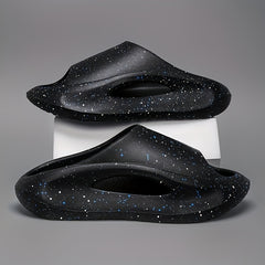 Men's Slide Slippers Open Toe Shoes for Indoor Outdoor Beach Shower
