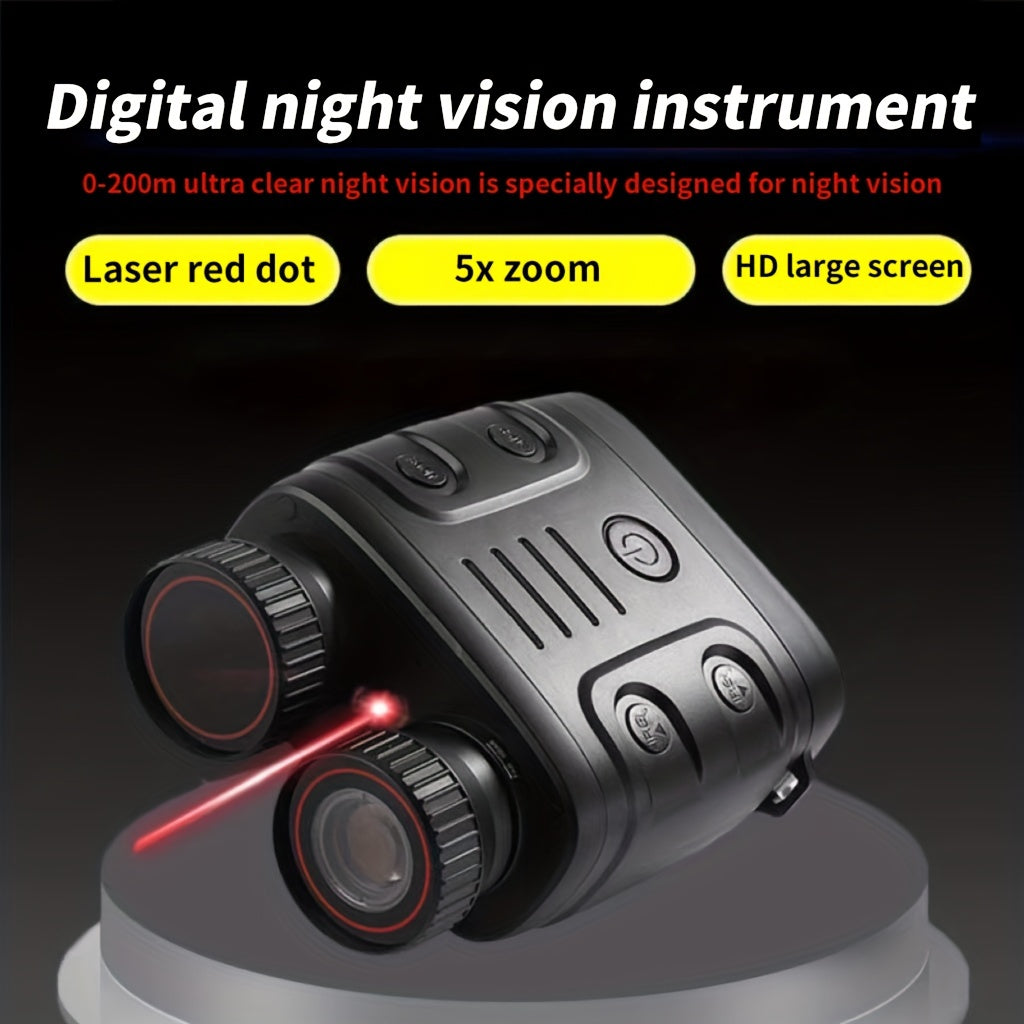 HD Night Vision Binocular Infrared Device for Night Fishing - No Charger