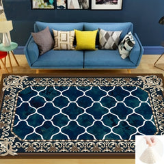Geometric Absorbent Non Slip Soft Floor Mat Easy to Clean Minimalist Rug