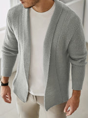Vintage Style V Neck Cardigan Men's Sweater for Fall Winter