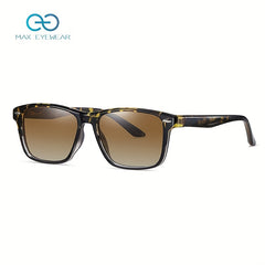 Polarized Sunglasses Men Driving Fishing UV Protection TR90 Retro Square