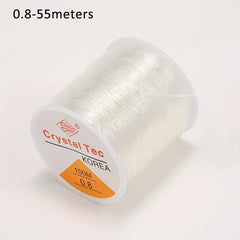 Plastic Crystal Beading Stretch Cord for Jewelry Making