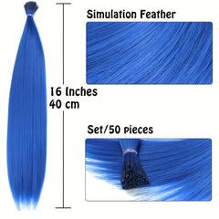 50pcs Traceless Colored Hair Extensions for Daily Parties