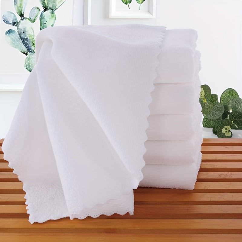 3pcs Solid Towel Multifunctional Absorbent Towel for Home Bathroom