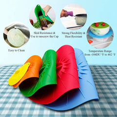 Silicone Suction Lids Heat Resistant Microwave Cover Airtight Food And Bowl Cove