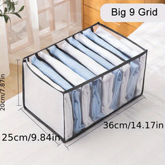 Large Wardrobe Storage Grid Baby Clothes Box