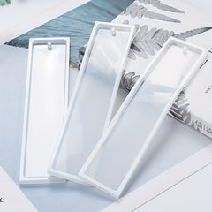 Rectangular Crystal Epoxy Resin Blank Bookmark Silicone Mold