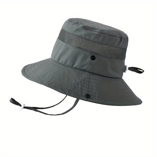 Fisherman Hat Wide Brim Sun Protection Bucket Hat