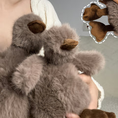 Duck Plush Toy Light Brown Stuffed Animal