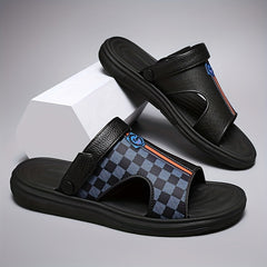 Men's Lightweight Non Slip Slides Comfortable Quick Drying Slides