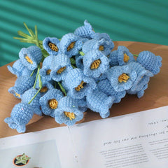 Crochet Wool Lily Of The Valley Flower Handicraft