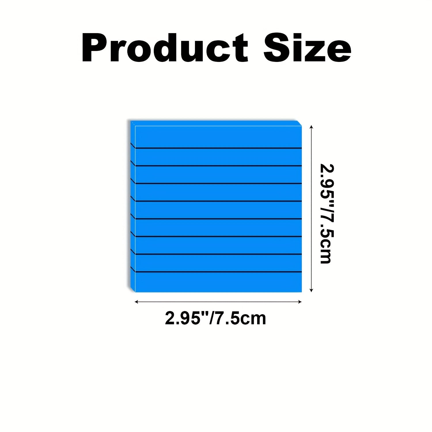 350 Sheets Transparent Lined Sticky Notes Clear Waterproof Self Sticky Notes