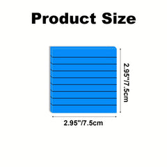 350 Sheets Transparent Lined Sticky Notes Clear Waterproof Self Sticky Notes