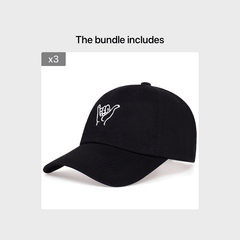 Men's Finger Embroidered Baseball Cap