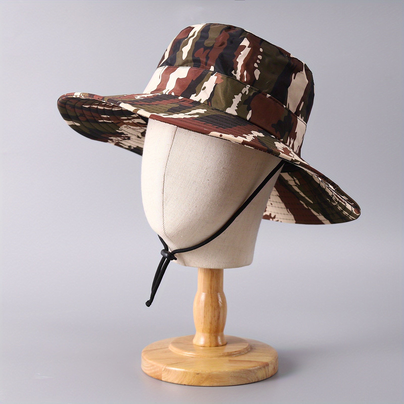 Camouflage Bucket Hat Men's Outdoor Fishing Mountaineering Sun Hat