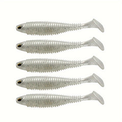 5pcs Silicone Soft Bait Fishing Lure Wobbler Lures for Fishing