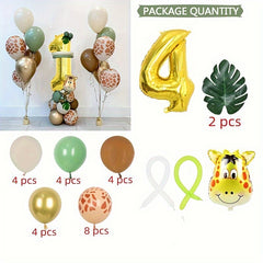 Happy Birthday Balloon Kit - 9 Years Birthday Decoration