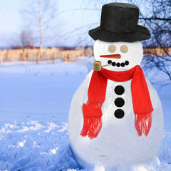Christmas Snowman Dress up Set Winter Christmas Toy