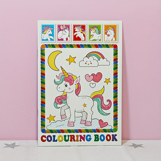 A5 Cartoon Coloring Book Creative Fun Painting Activity