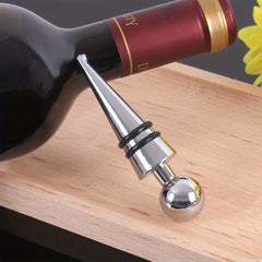 Steel Ball Wine Bottle Stopper Vacuum Sealing Stopper Household Creative