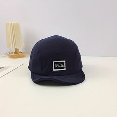 Unisex Breathable Baseball Cap With Letter Embroidery