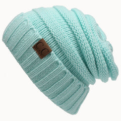 Winter Warm Knitted Hat Men's Women's Accessories