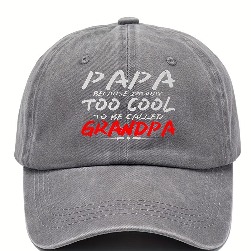 Fashionable Washed Cotton Baseball Cap Sunscreen Hat for Outdoor Activities