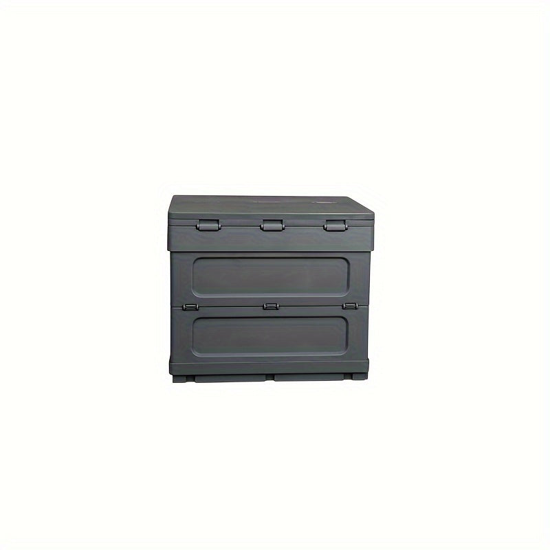 1pc Outdoor Folding Storage Box Multifunctional Camping Car Trunk Box