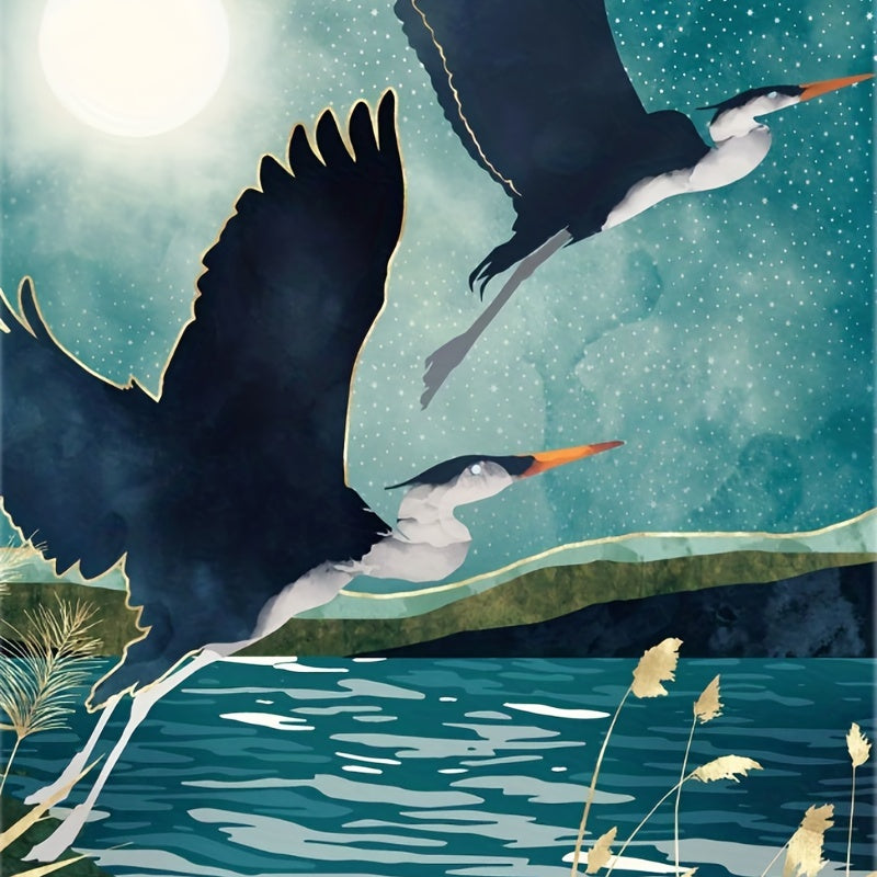 5D Diamond Painting Kit for Adults & Kids, Full Drill Gem Art Painting