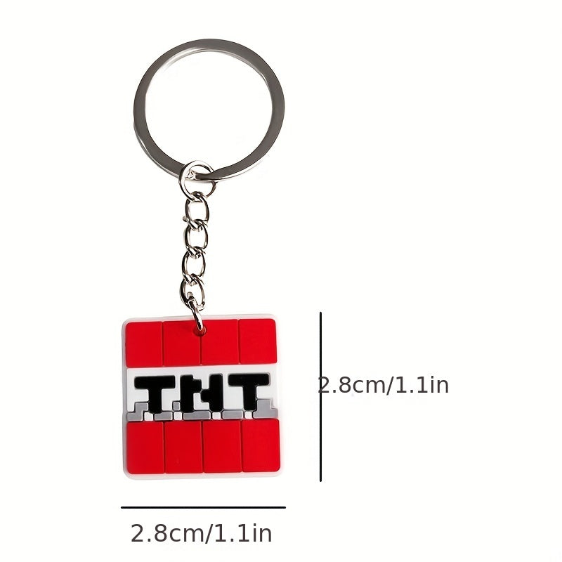 Mini Key Chain Small Cartoon Pendant Keychain Schoolbag Backpack Bag Ornament