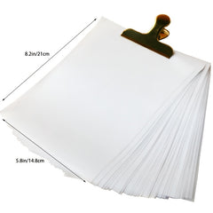 A5 Tracing Paper 50 Sheets Translucent Scrapbooking Material