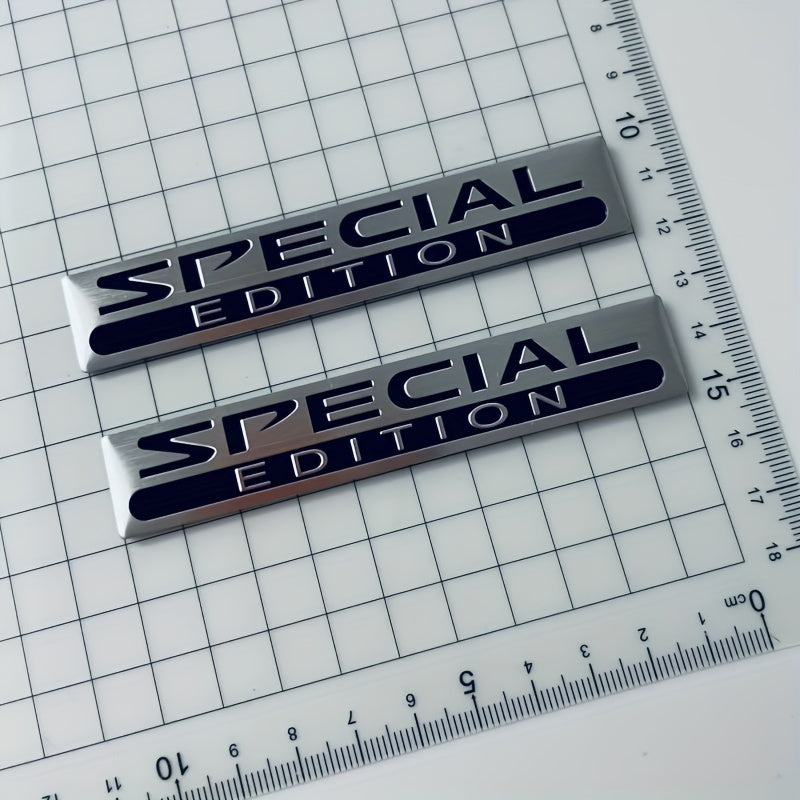 Pair Of SPECIAL EDITION Car Logos Stickers