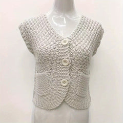 Knitted Shawl Warm Wrap Solid Cardigan For Women
