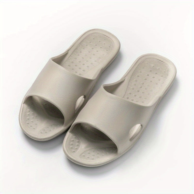 Men's Lightweight Non Slip Open Toe Quick Drying Slides