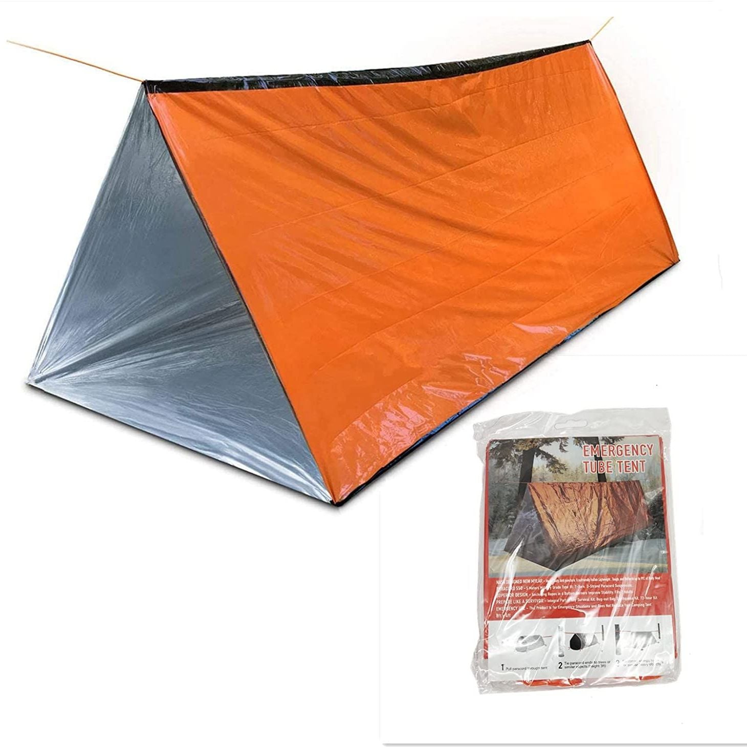 Portable First Aid Tent for 2 People Waterproof Windproof Warm Emergency Shelter